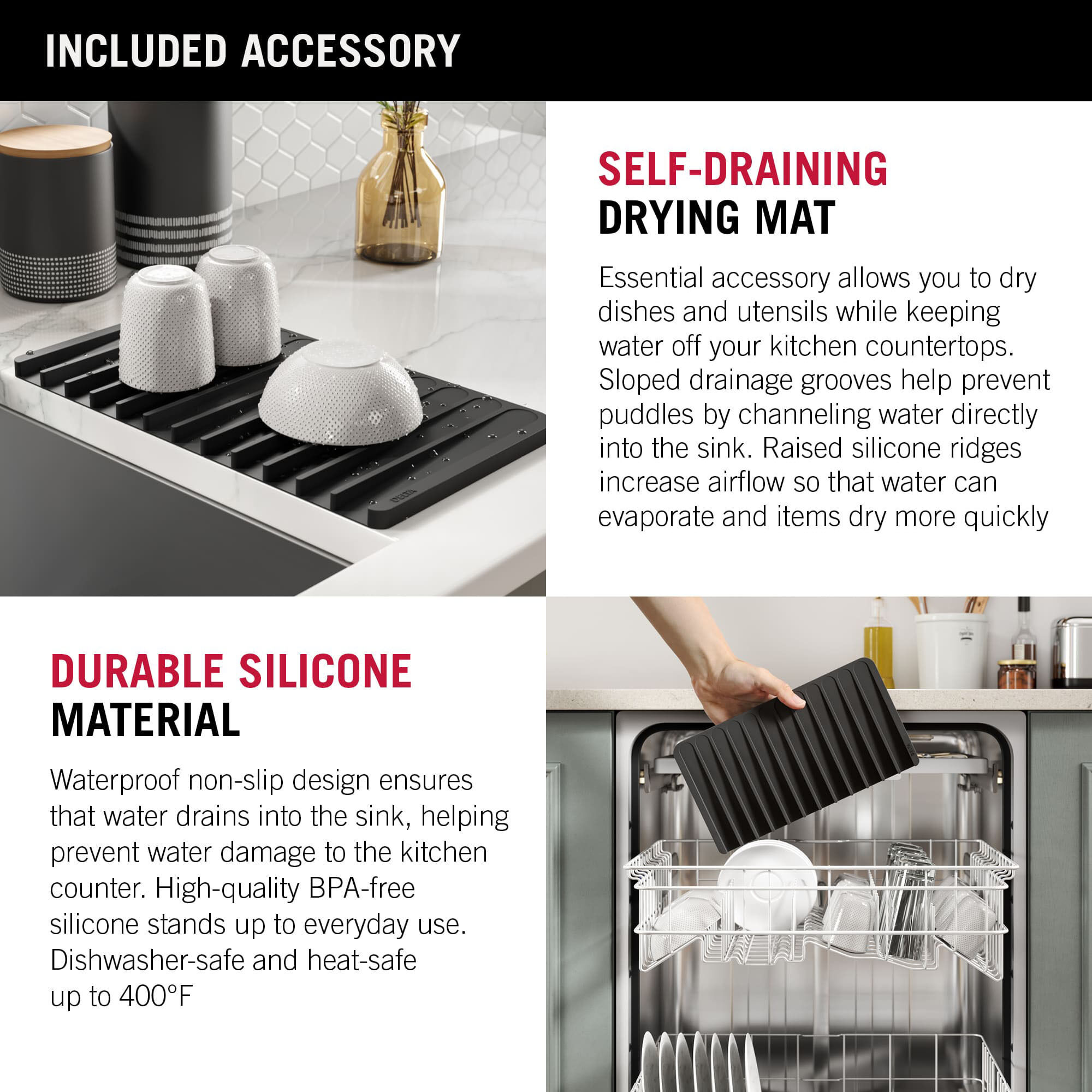 30” Workstation Kitchen Sink Undermount 16 Gauge Stainless Steel